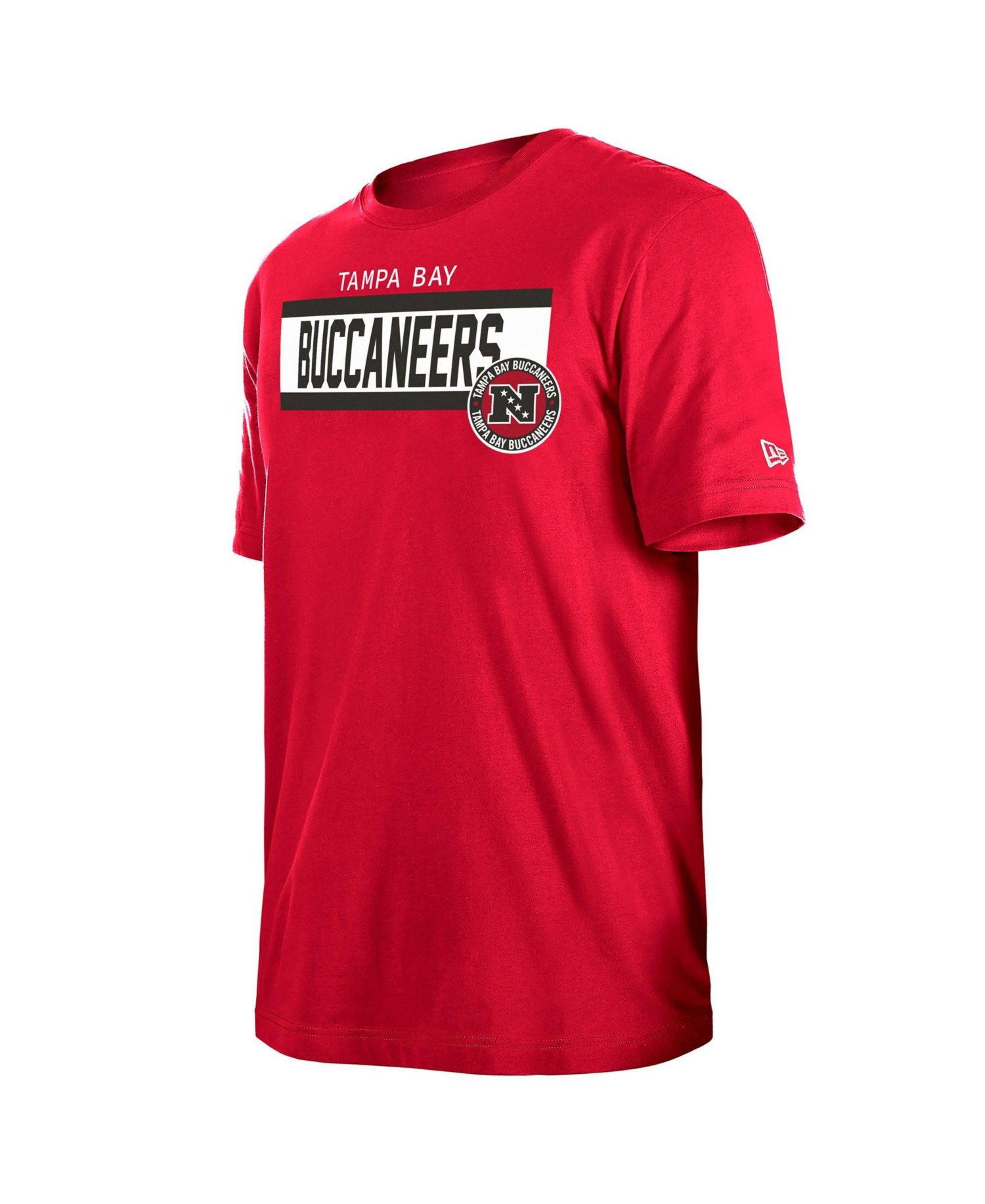Men's Red Tampa Bay Buccaneers 3rd Down High Density Print T-Shirt