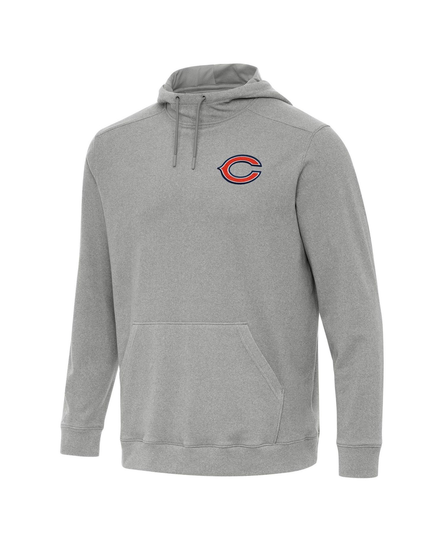 Men's Heather Gray Chicago Bears Cloud Pullover Hoodie