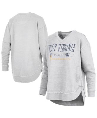 Women's Marcus East Hall Poncho V-Neck Long-Sleeve Graphic Sweatshirt