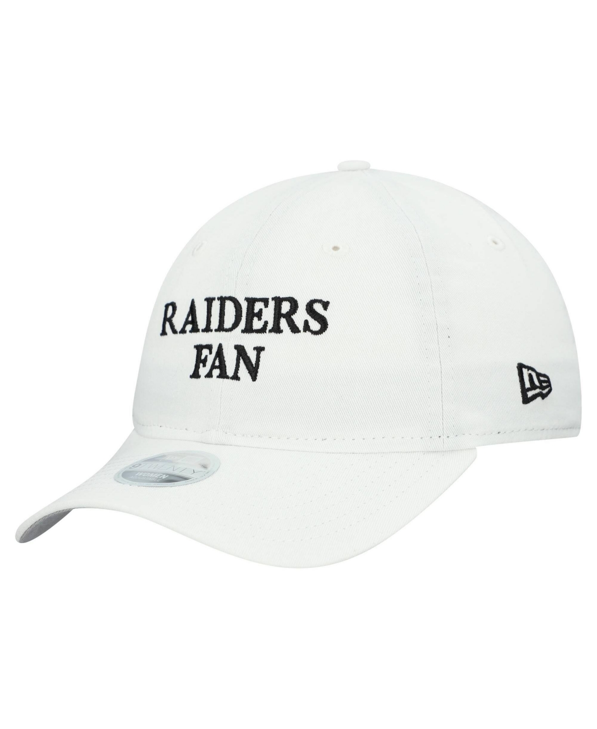New Era Women's White Las Vegas Raiders Team Fan 9TWENTY Adjustable Hat - White