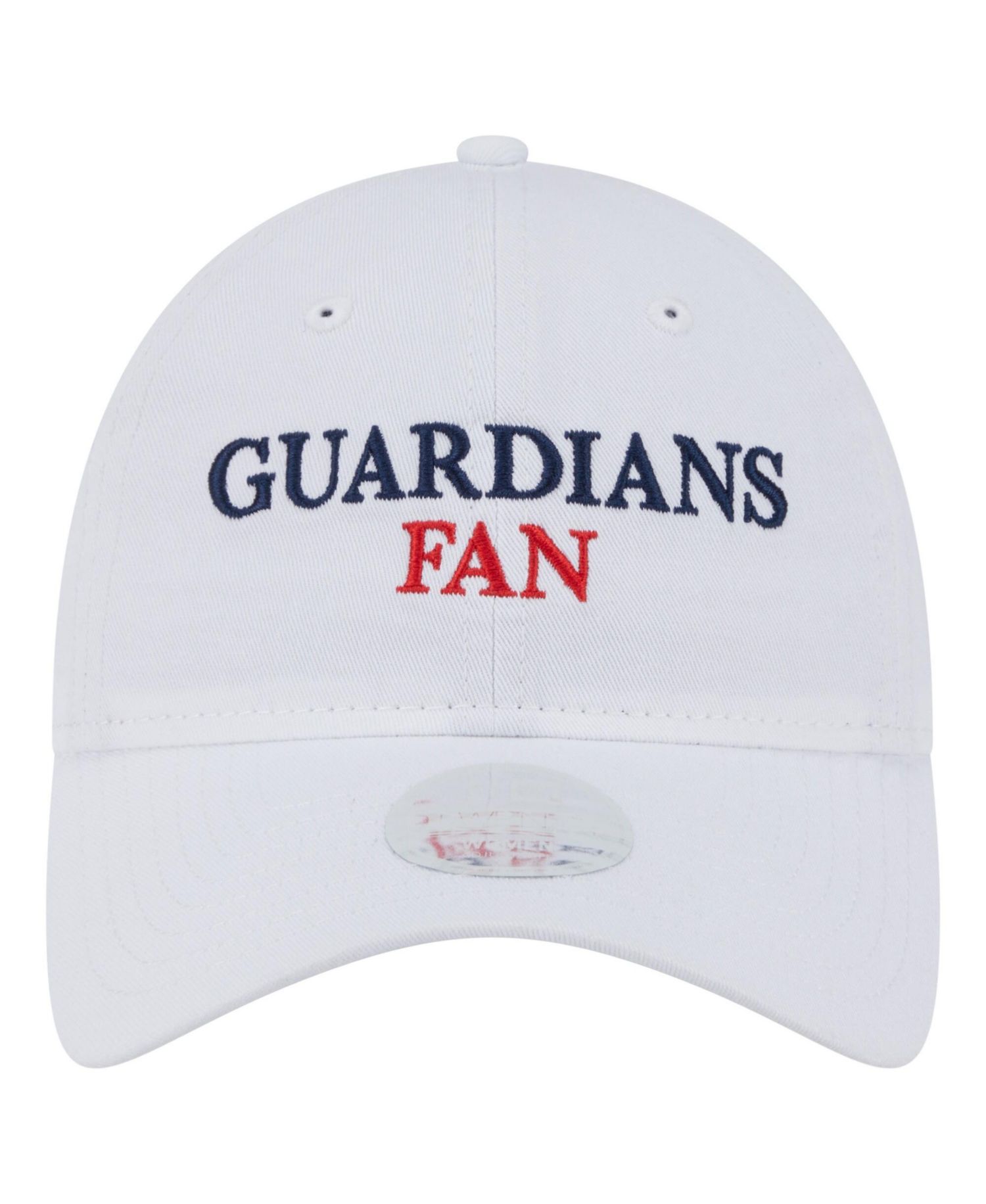 Women's White Cleveland Guardians Team Fan 9TWENTY Adjustable Hat