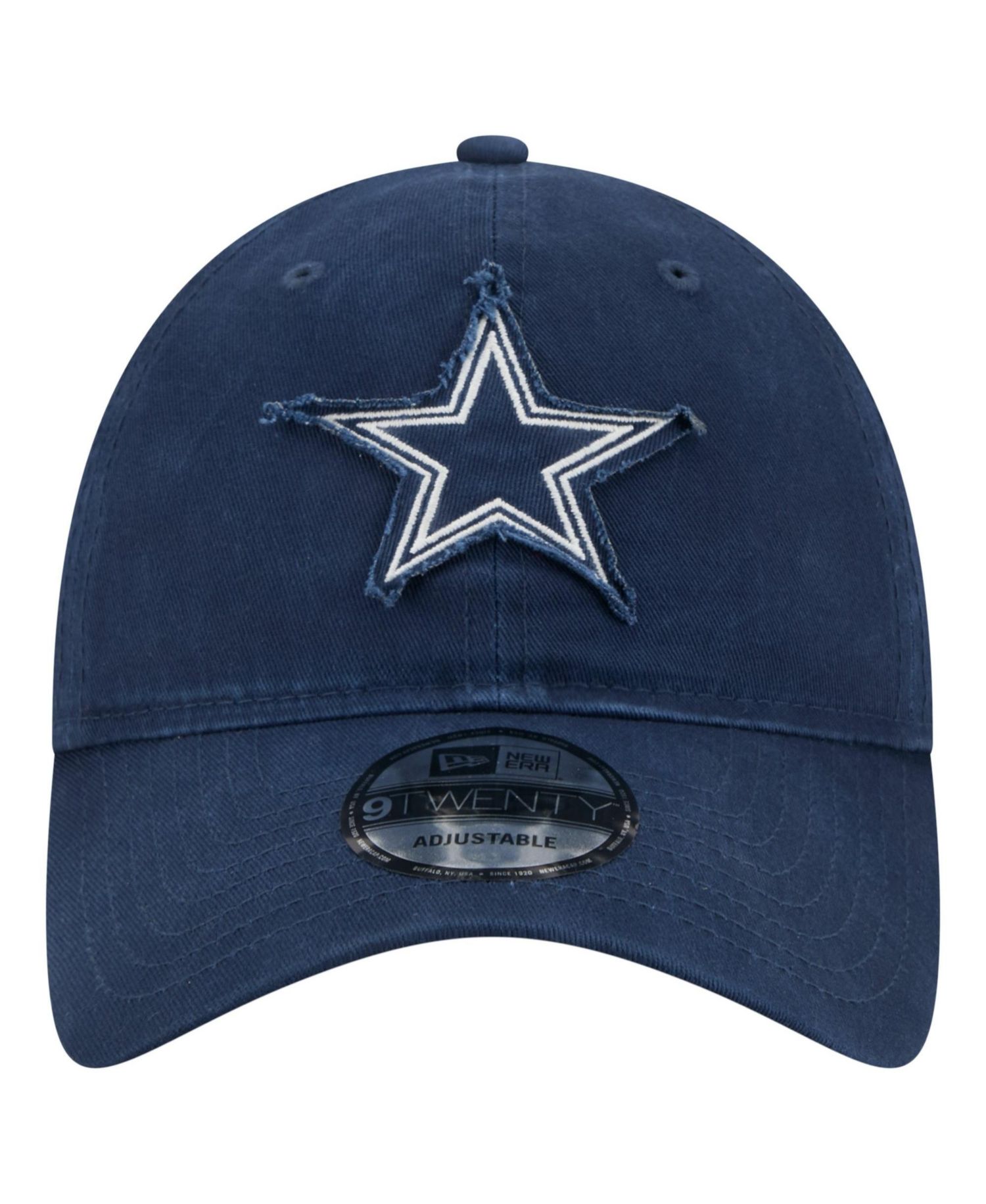 Men's Navy Dallas Cowboys Stamp 9TWENTY Adjustable Hat