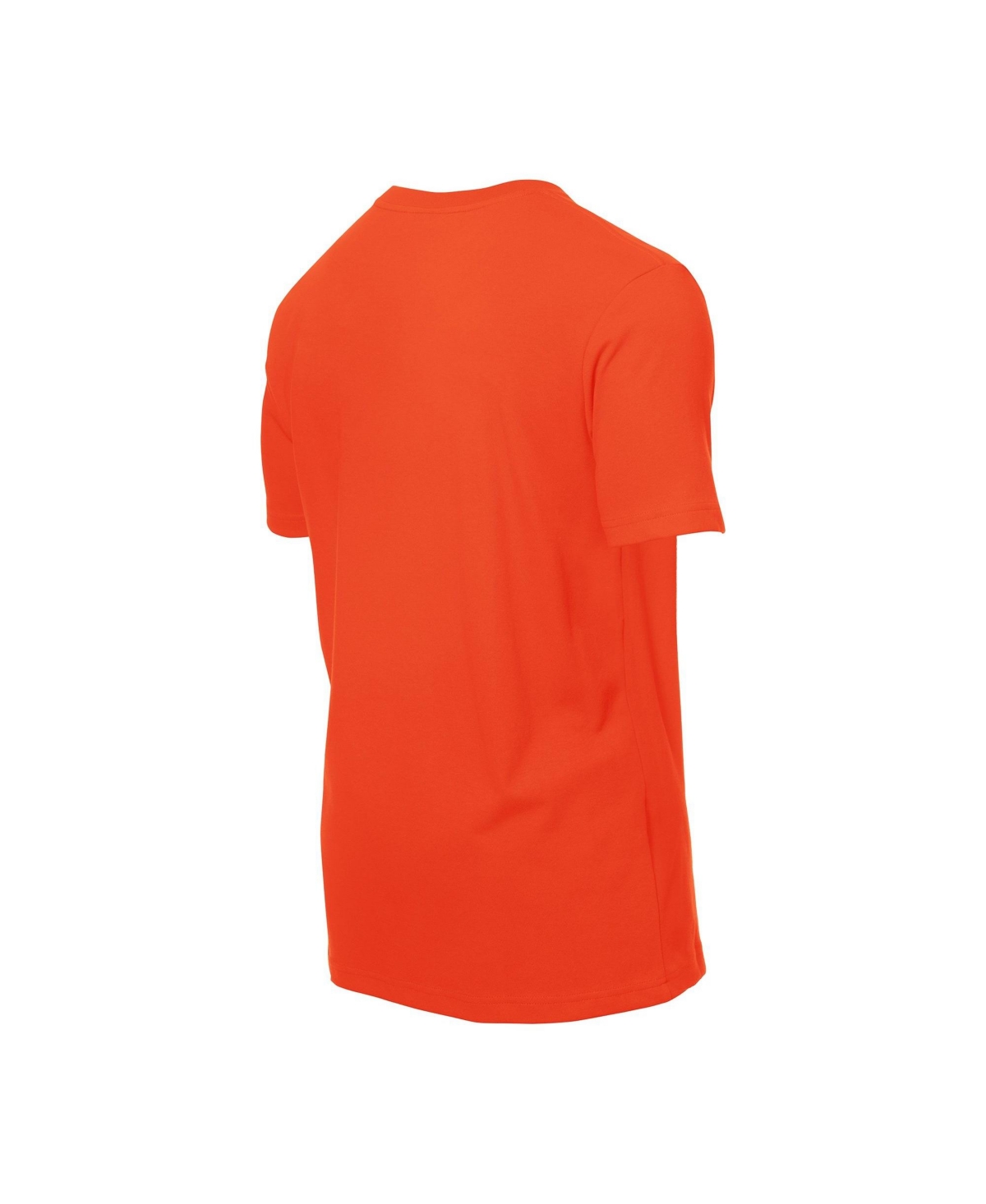 New Era Men's Orange Cleveland Browns Combine Authentic Training Throwback T-Shirt