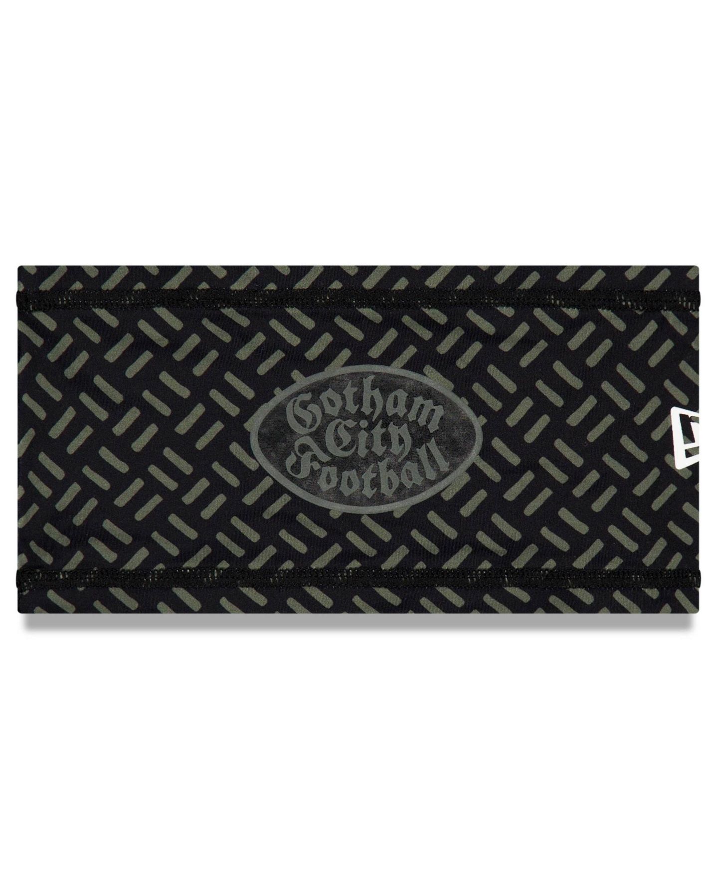Мужские аксессуары для волос New Era Black New York Jets 2025 Rivalries Collection Sideline Headband — фото 1