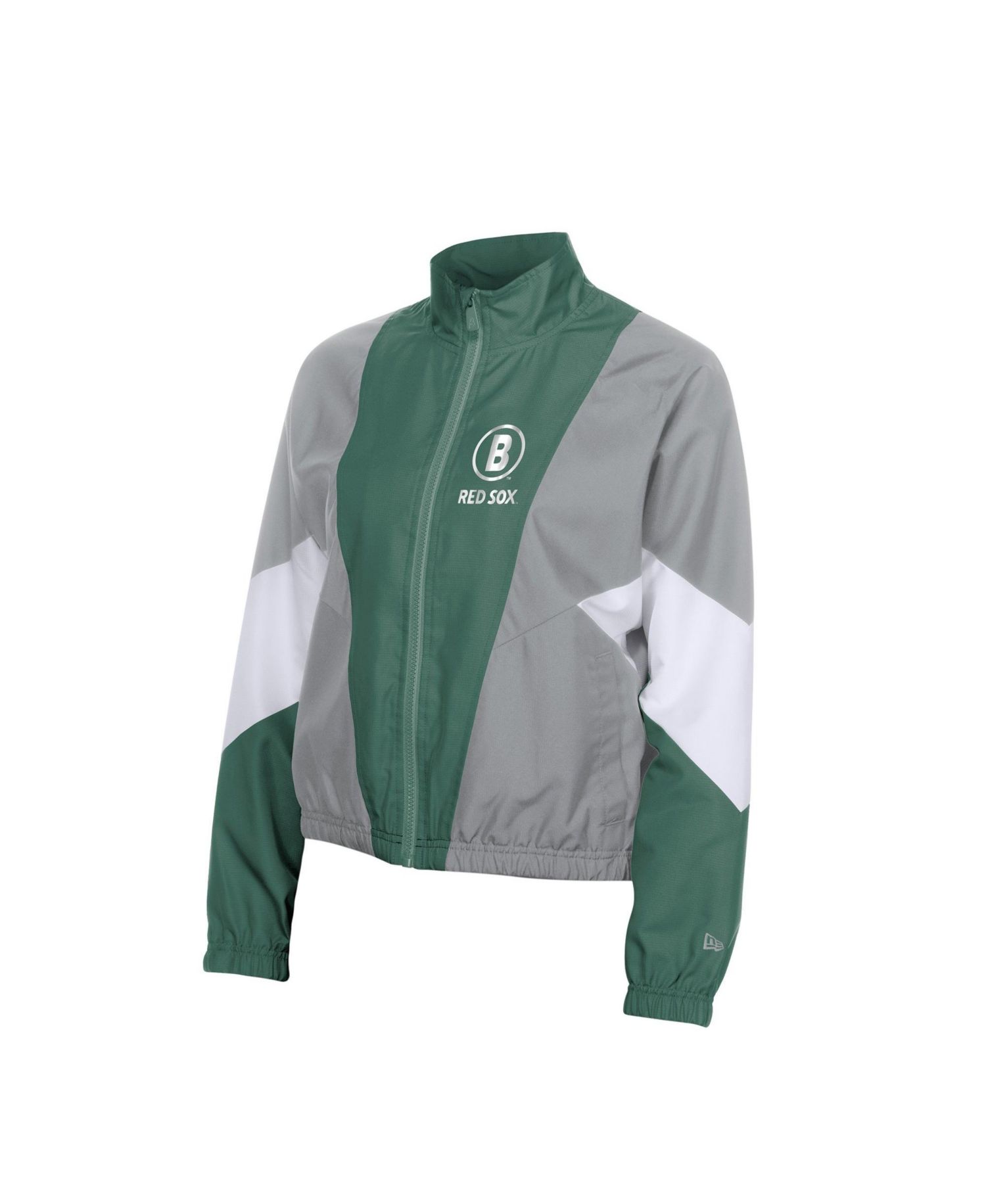 Women's Boston Red Sox Leisure City Connect Color Block Full-Zip Windbreaker