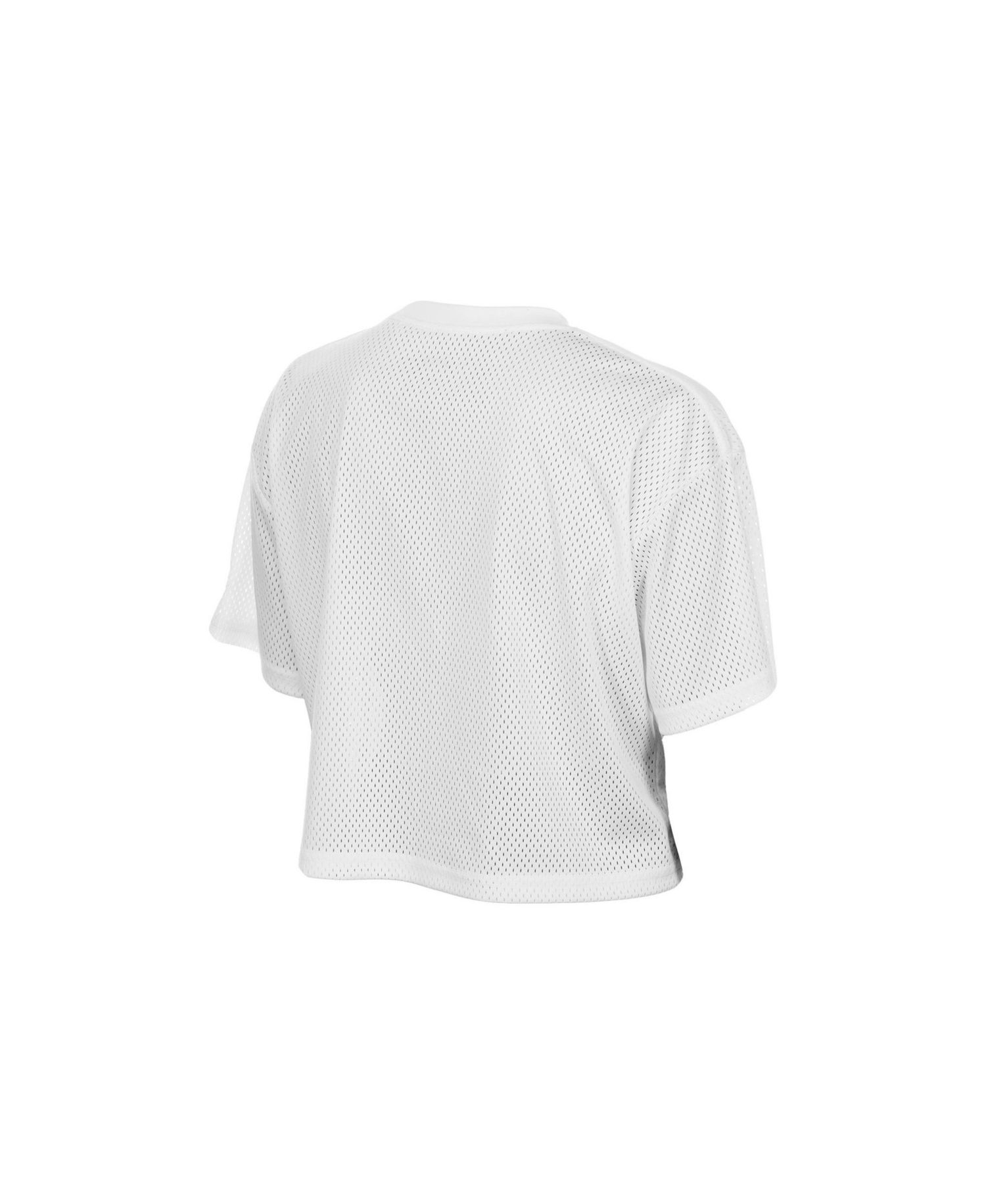 Women's Philadelphia Eagles Mesh Cropped T-Shirt