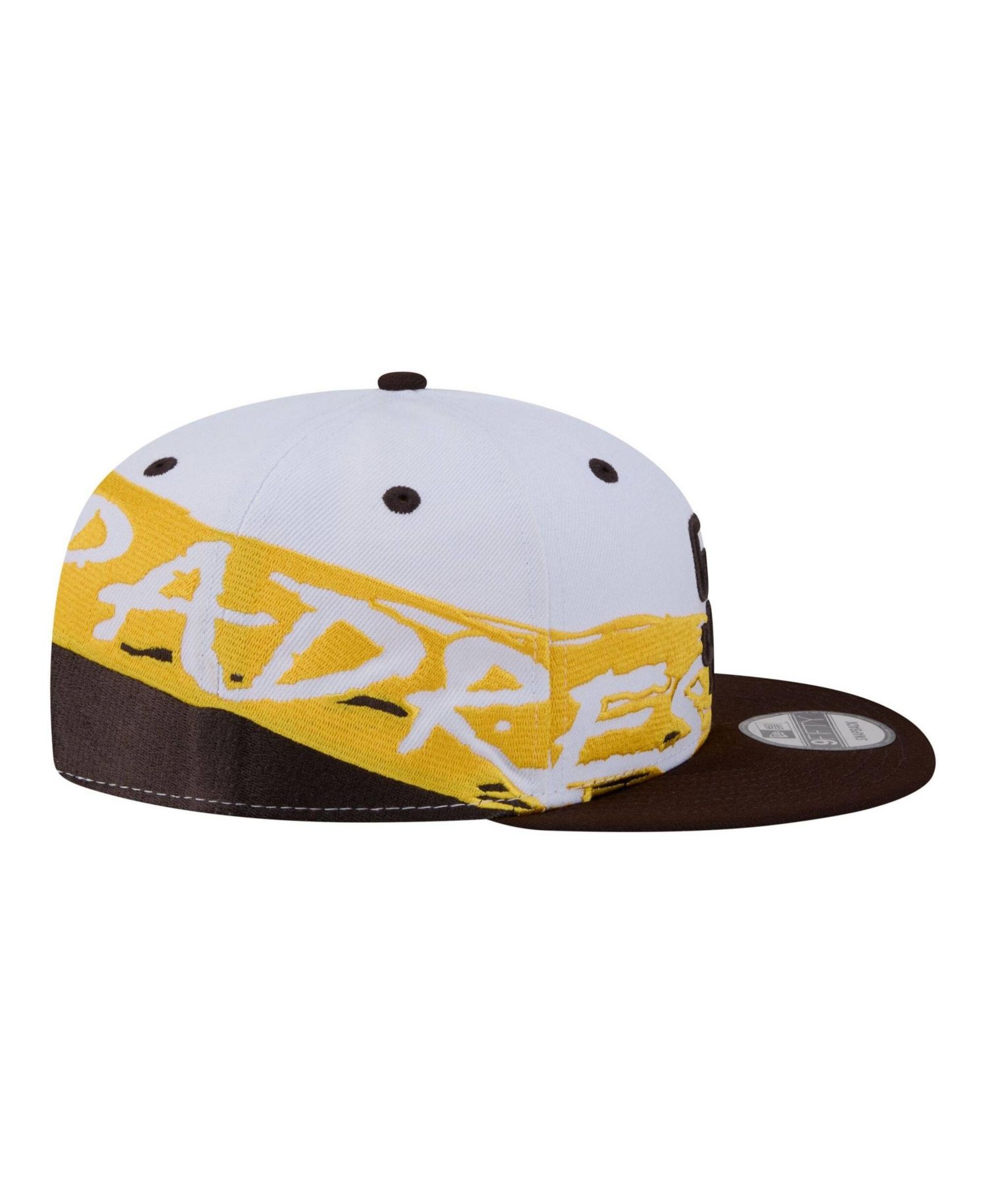 Men's White/Brown San Diego Padres 9FIFTY Snapback Hat