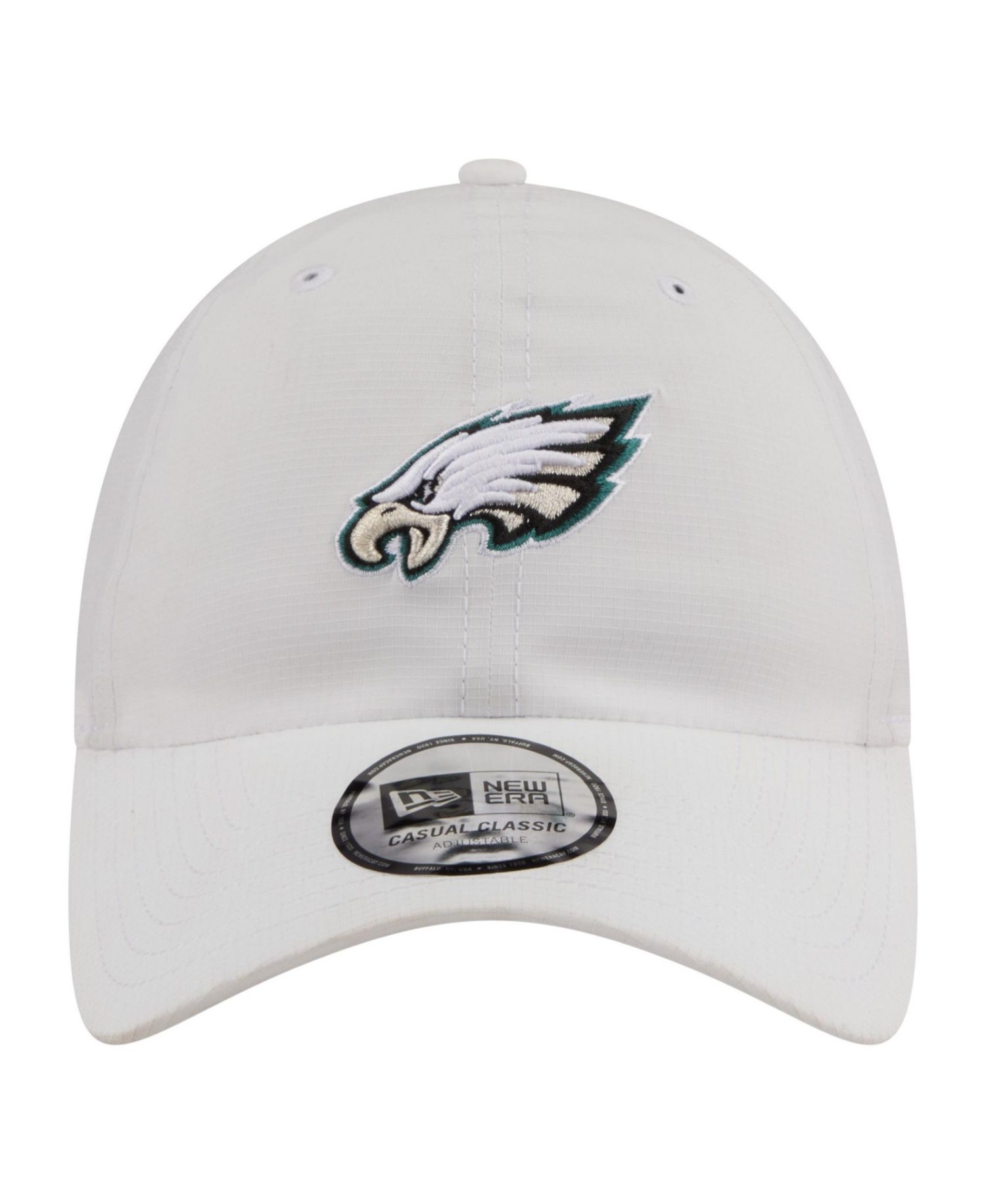 Men's White Philadelphia Eagles Ripstop Casual Classic Adjustable Hat