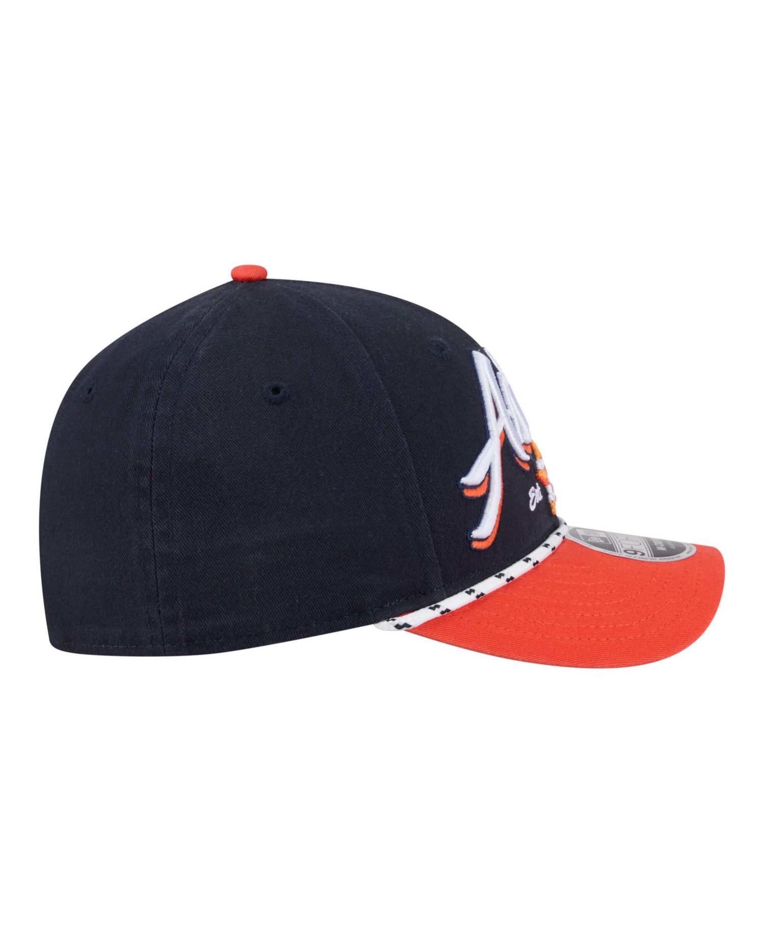 Men's Navy/Orange Houston Astros Team Loyal 9FORTY M-Crown Adjustable Hat
