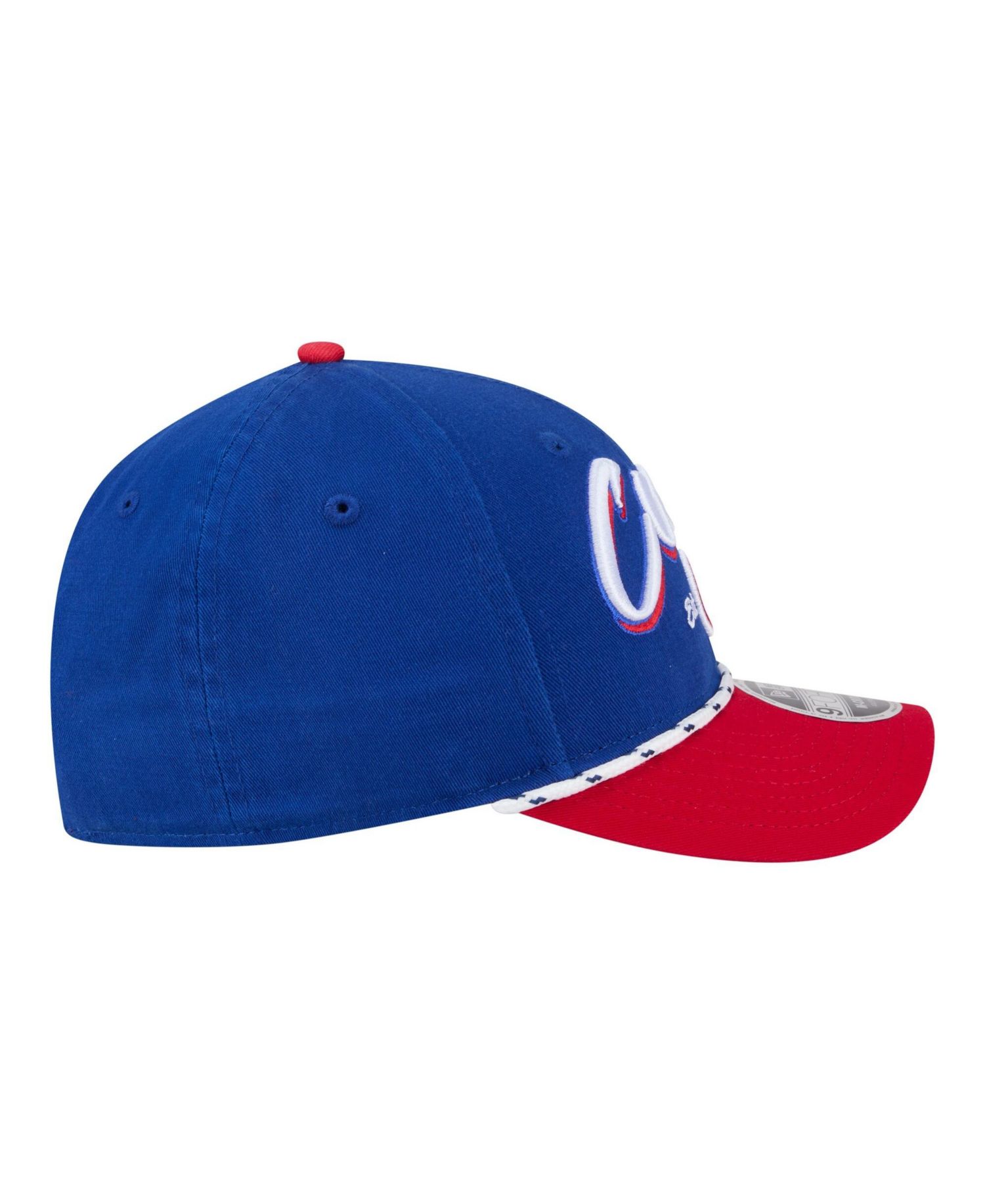 Men's Royal/Red Chicago Cubs Team Loyal 9FORTY M-Crown Adjustable Hat
