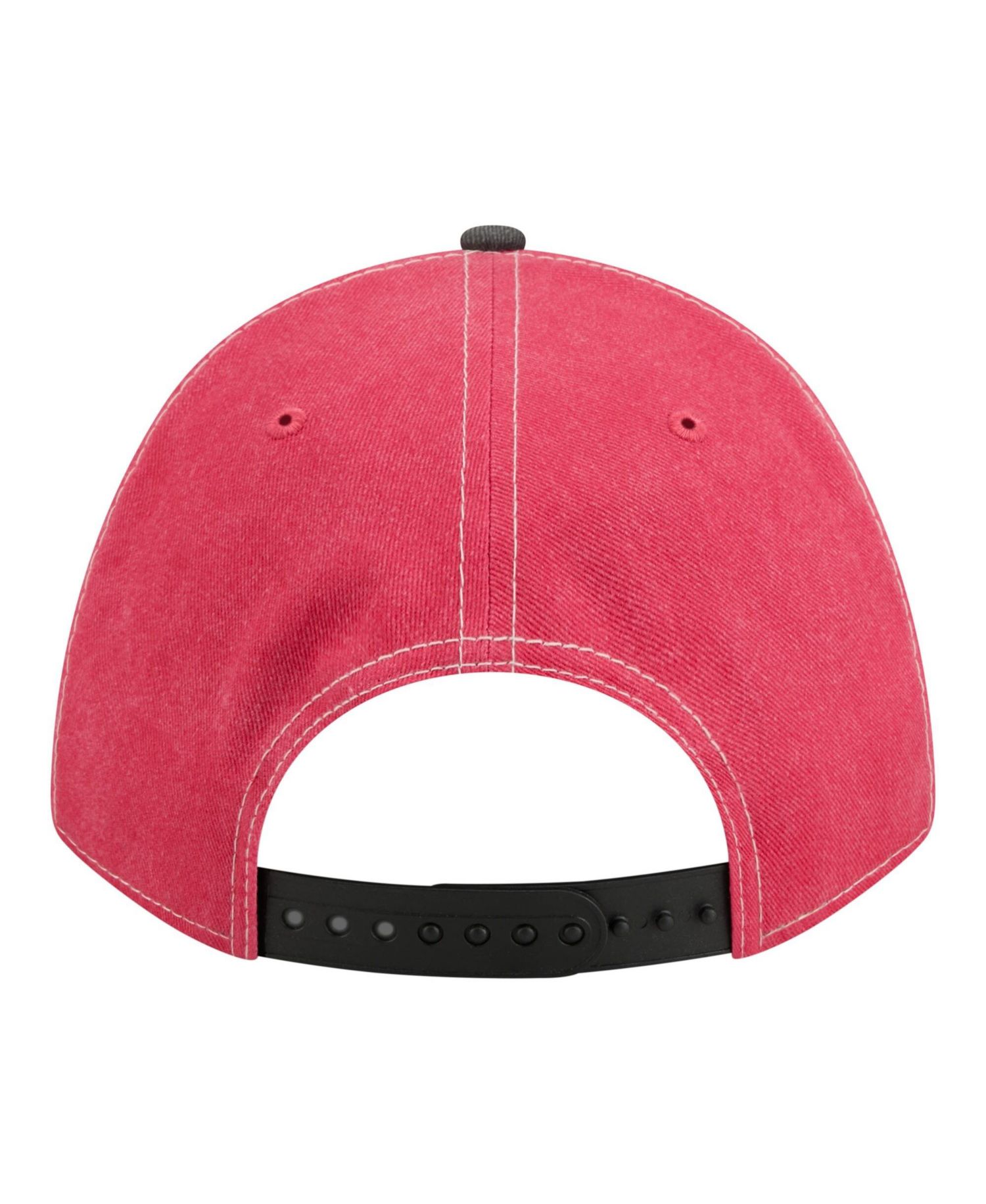 Men's Scarlet/Black San Francisco 49ers 9FORTY Felt A-Frame Adjustable Hat