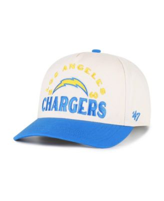 Men's Natural Los Angeles Chargers Arcitext Hitch Adjustable Hat