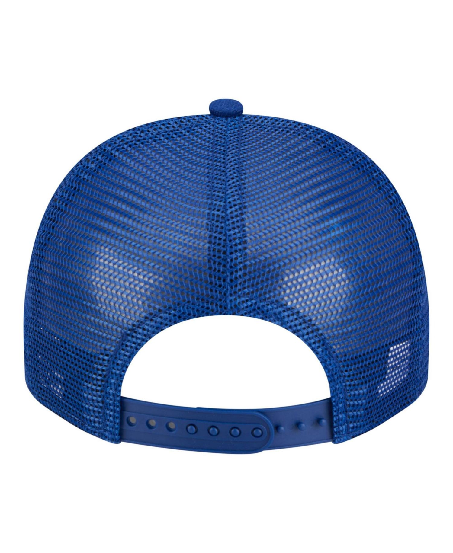 Big Boys and Girls Royal New York Mets Logo Fade A-Frame 9FIFTY Snapback Hat