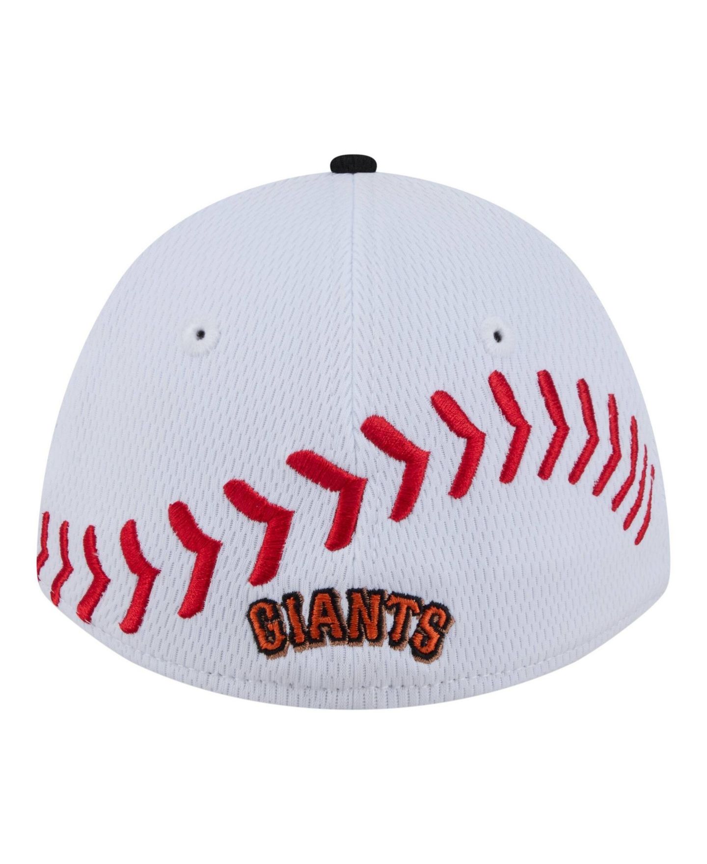 Детская кепка New Era White/Black San Francisco Giants Baseball 39THIRTY M-Crown Flex Hat — фото 4