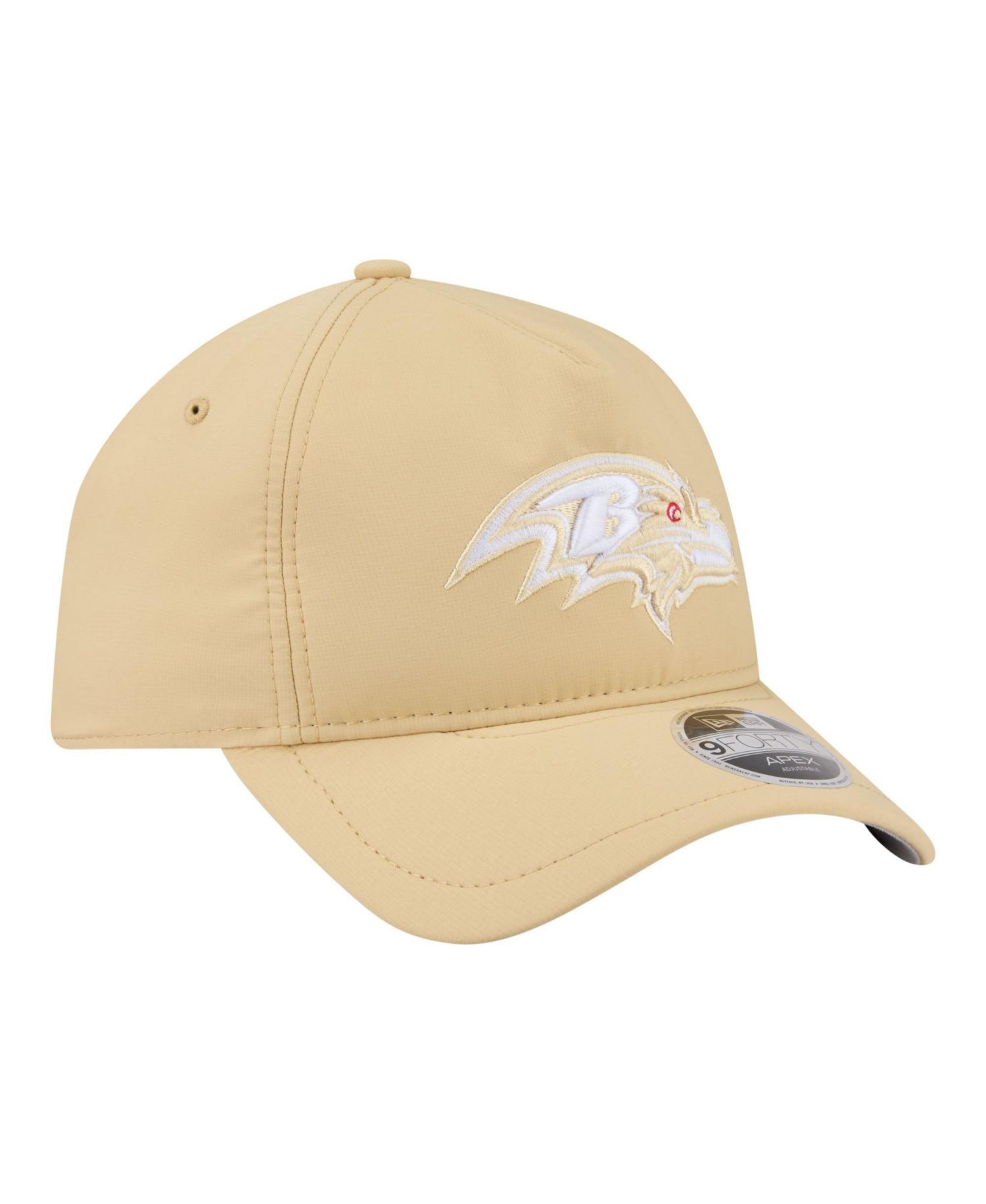 Men's Tan Baltimore Ravens Apex 9FORTY Adjustable Hat