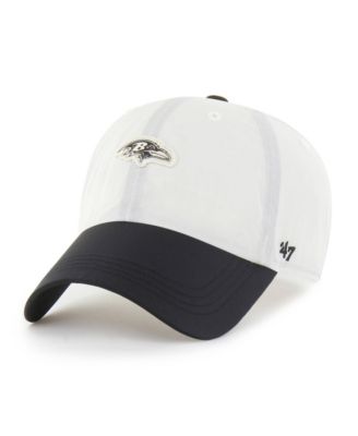 Men's Cream Baltimore Ravens Modernia Clean Up Adjustable Hat