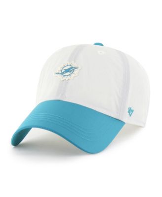 Men's Cream Miami Dolphins Modernia Clean Up Adjustable Hat