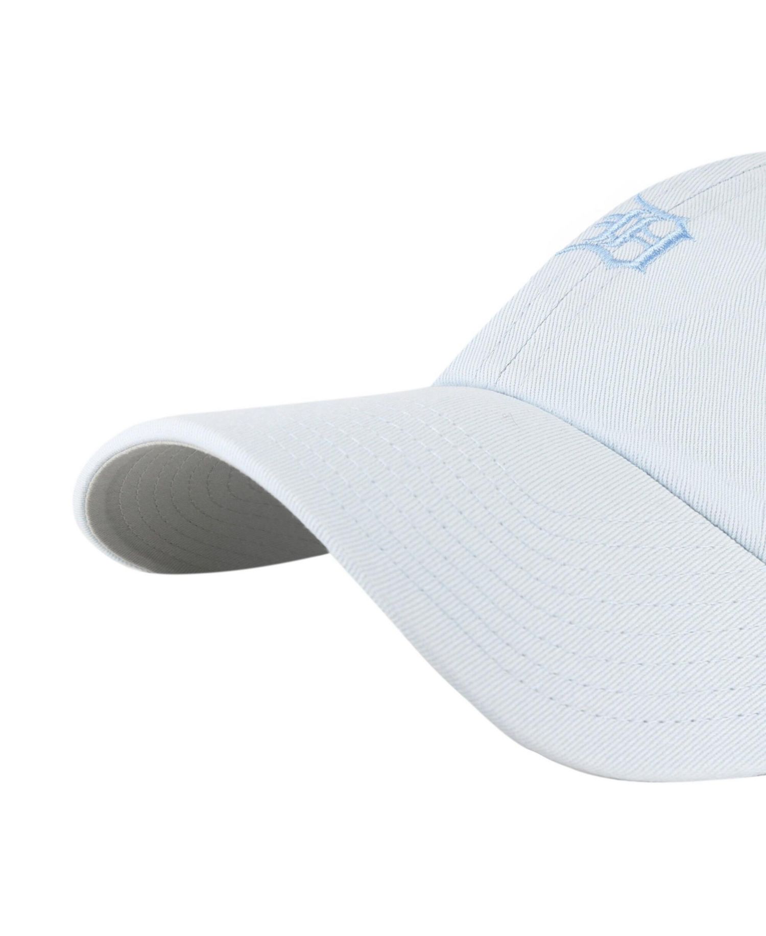 Men's and Women's Light Blue Detroit Tigers Pastel Clean Up Adjustable Hat
