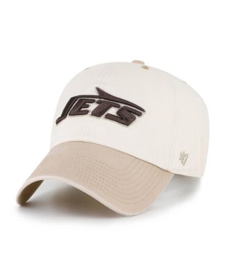 Men's Natural/Tan New York Jets Neutral Terrain Clean Up Adjustable Hat