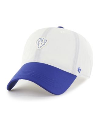 Men's Cream Los Angeles Rams Modernia Clean Up Adjustable Hat