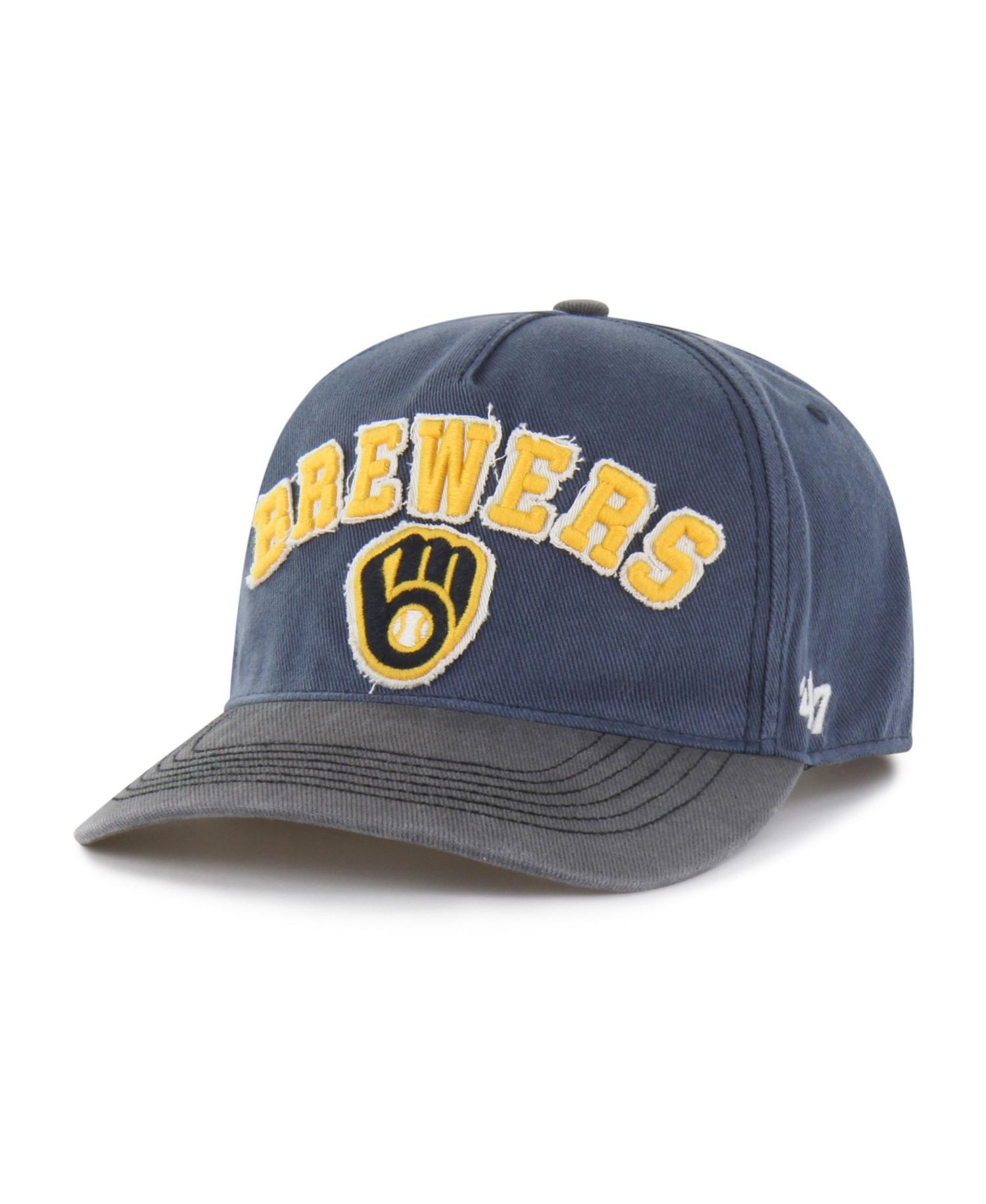 Men's Navy Milwaukee Brewers Calderwood Hitch Adjustable Hat