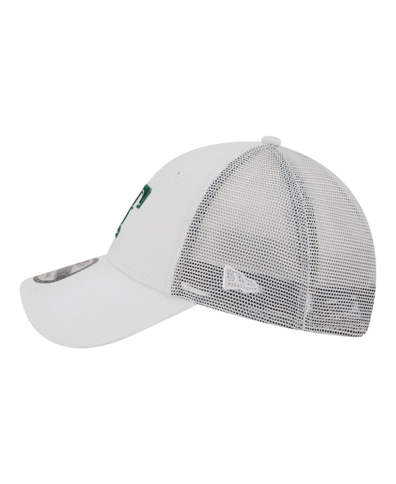 Men's White Texas Rangers Flag 9FORTY Trucker Adjustable Hat