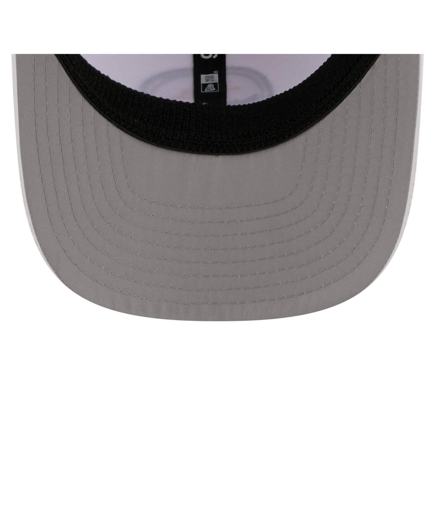 Men's White Pittsburgh Steelers Name Plate 9SEVENTY Adjustable Hat