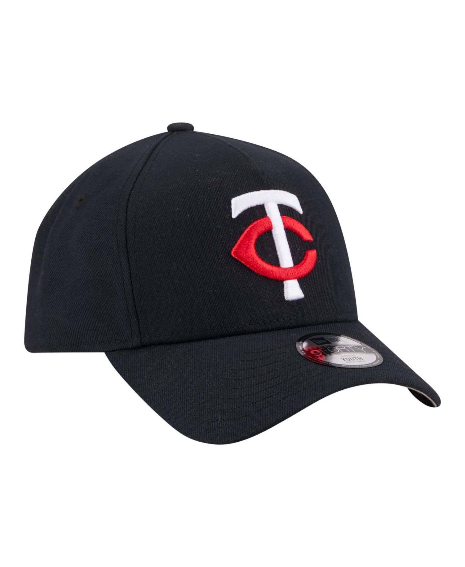 Big Boys and Girls Navy Minnesota Twins 9FORTY A-Frame Adjustable Hat