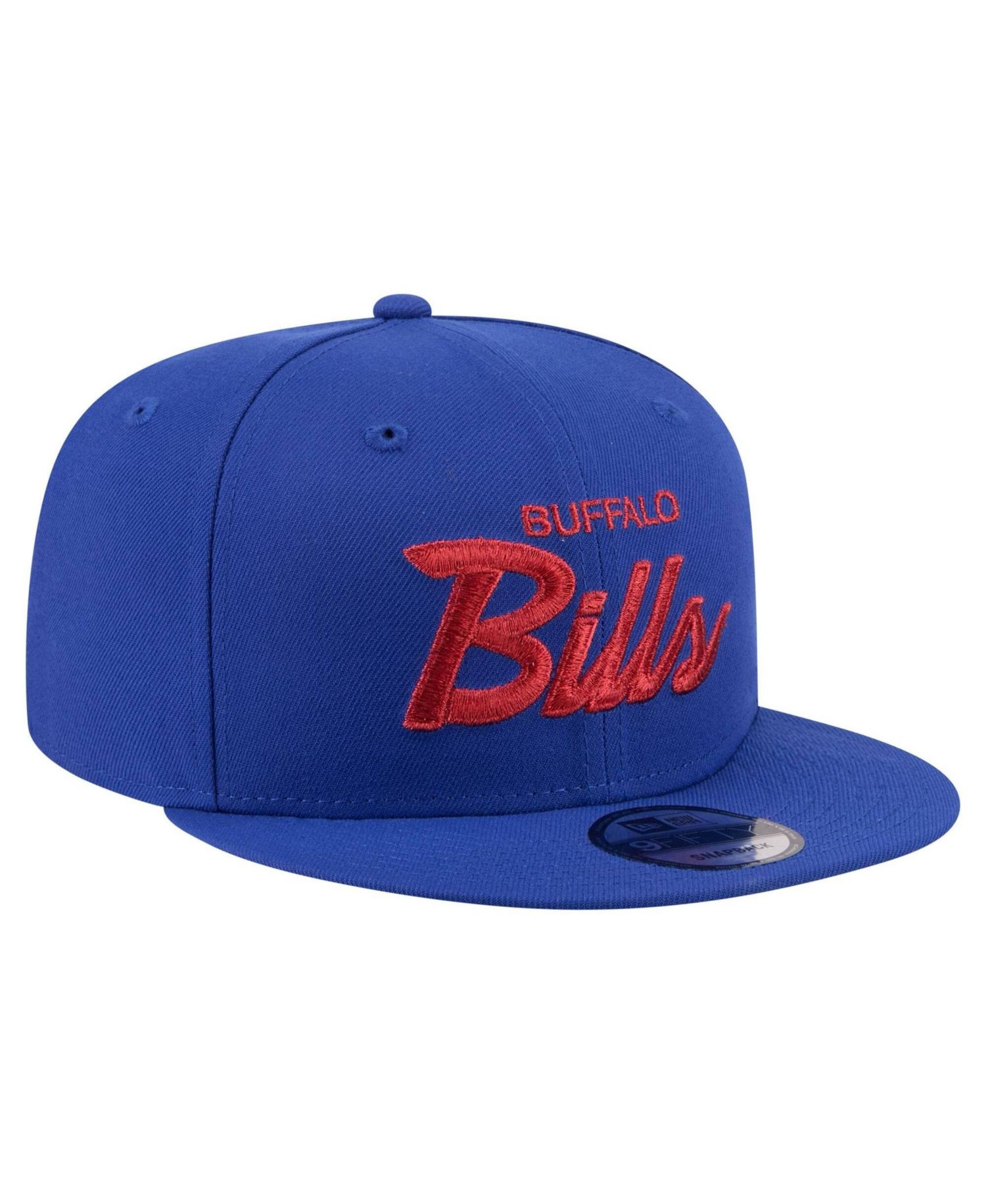 Men's Royal Buffalo Bills Core Team Script 9FIFTY Snapback Hat