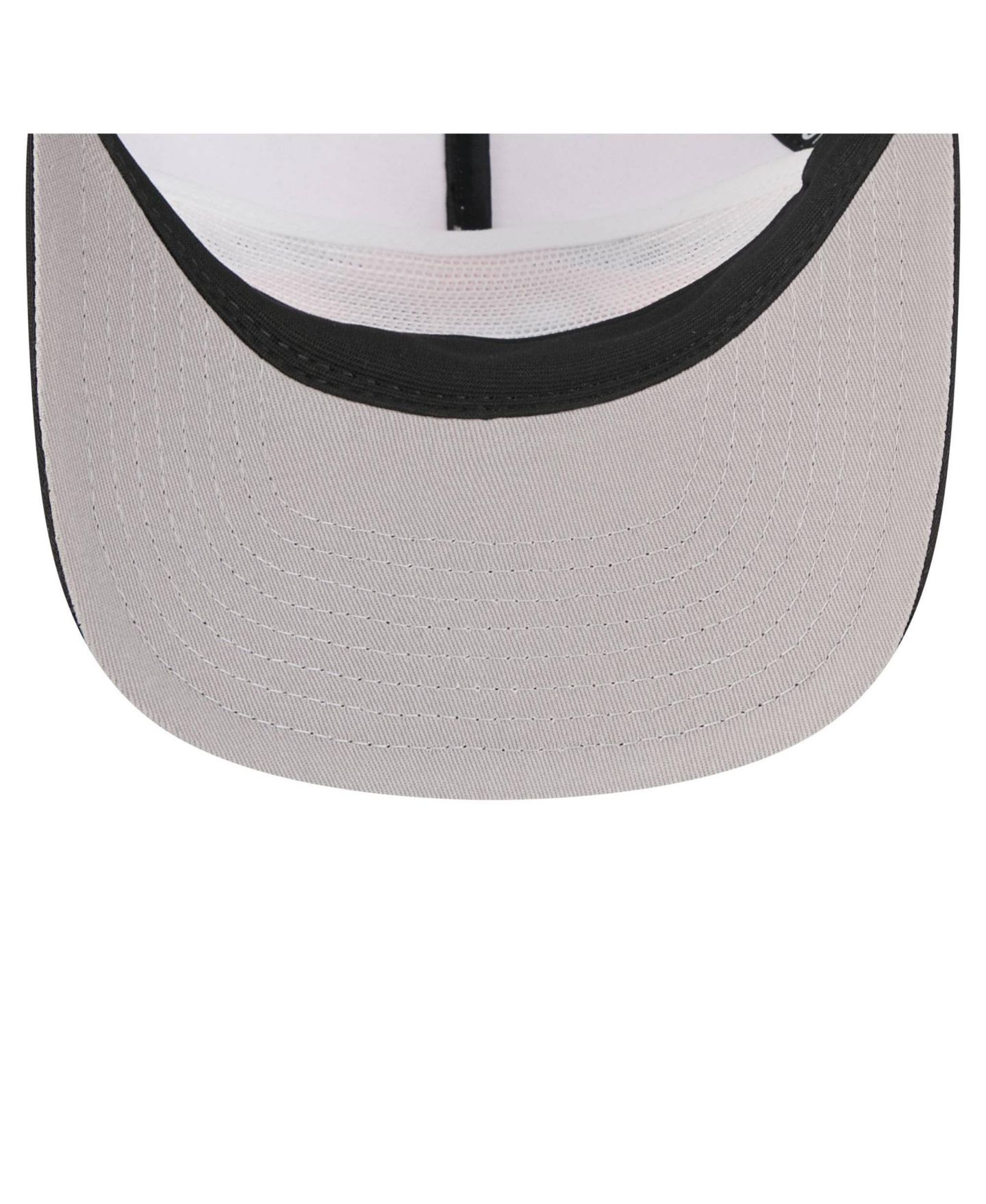 Мужская кепка New Era White/Black Baltimore Orioles Retro Cut 19TWENTY Adjustable Trucker Hat — фото 5