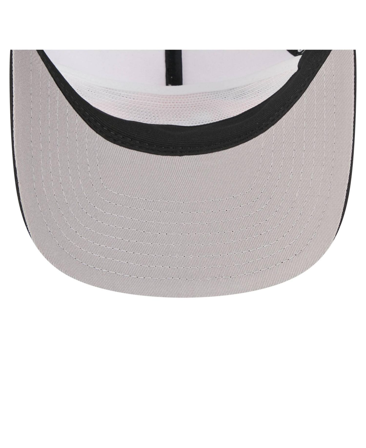 Men's White/Black Baltimore Orioles Retro Cut 19TWENTY Adjustable Trucker Hat