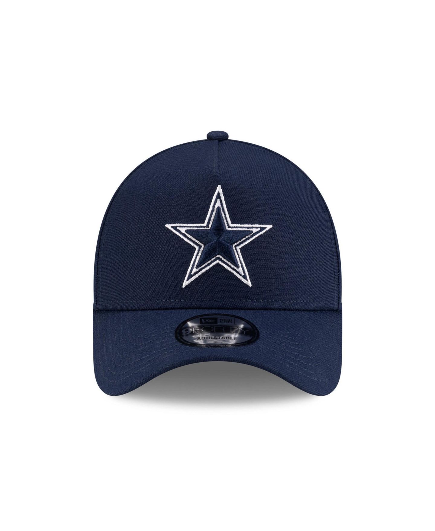 Детская кепка New Era Navy Dallas Cowboys 9FORTY A-Frame Adjustable Hat — фото 2