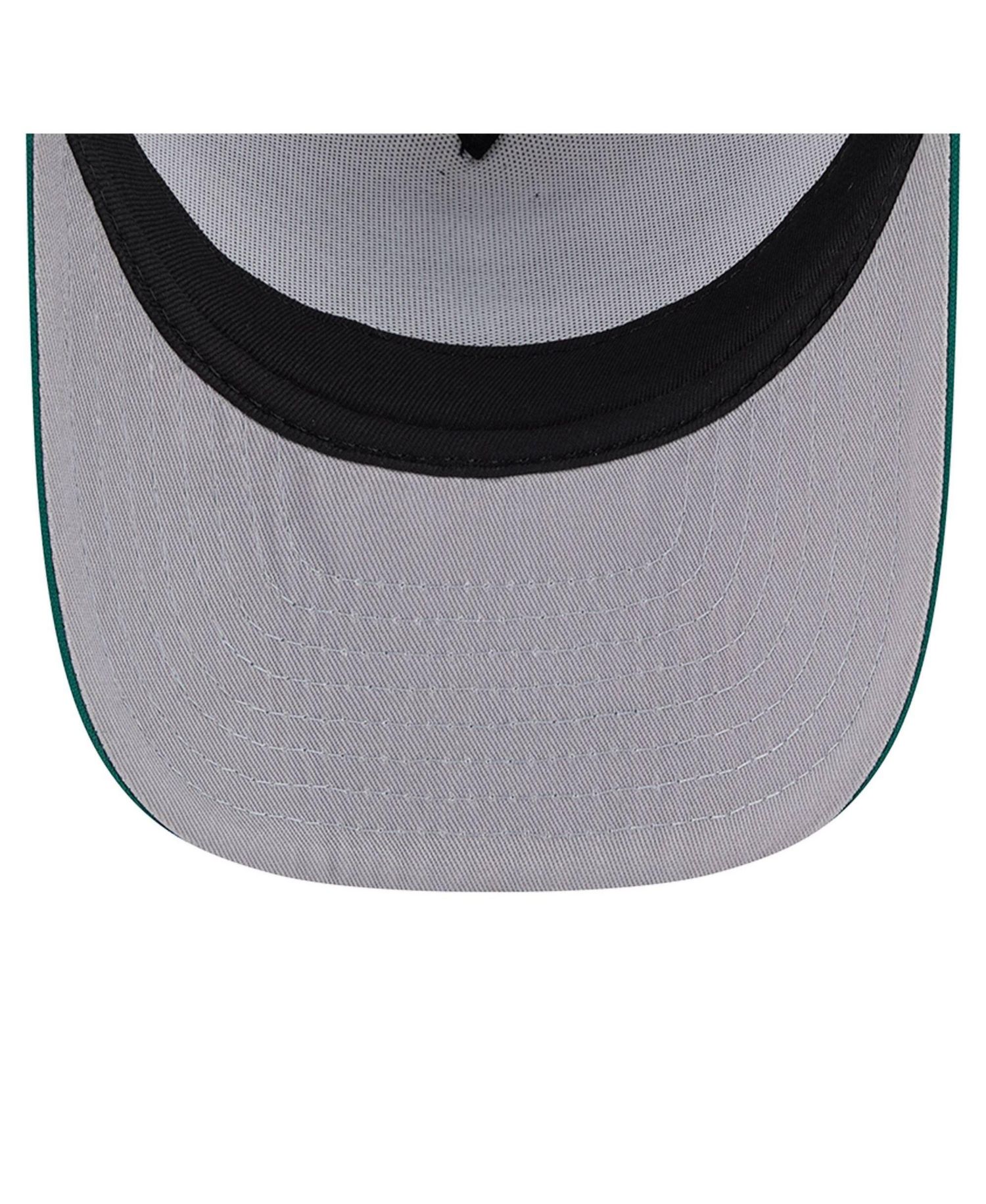 Men's White/Midnight Green Philadelphia Eagles Foodie 9FIFTY A-Frame Trucker Snapback Hat