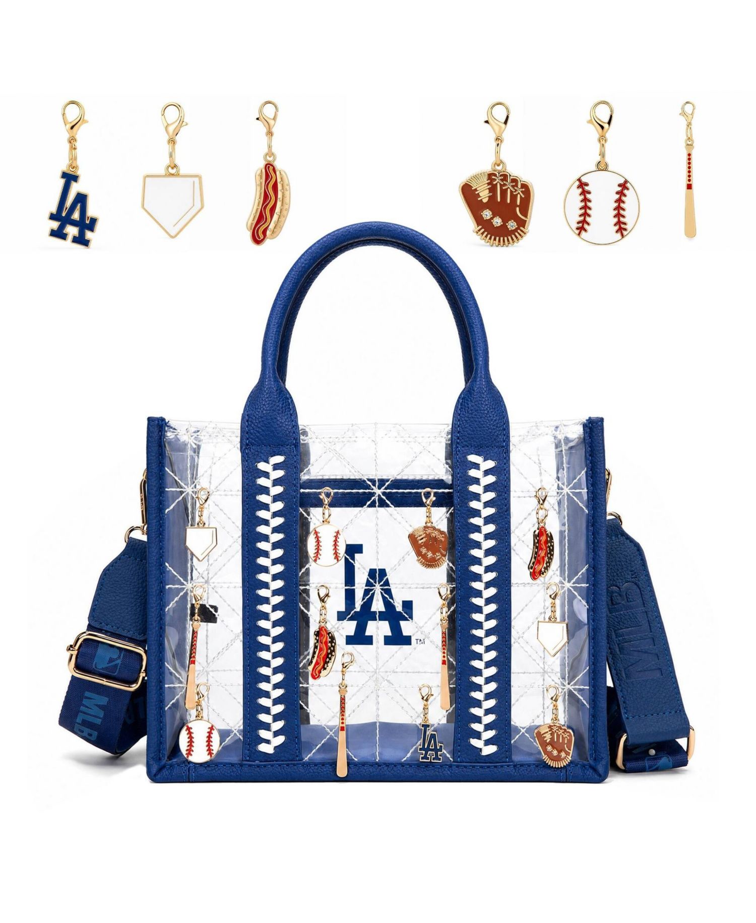 Los Angeles Dodgers Charmed Whipstitch Tote