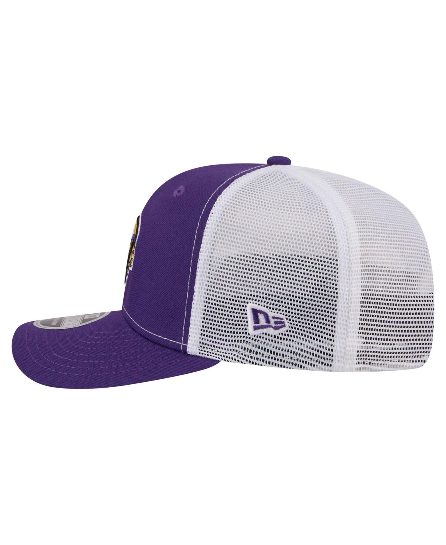 Men's Purple Minnesota Vikings 9SEVENTY Trucker Adjustable Hat