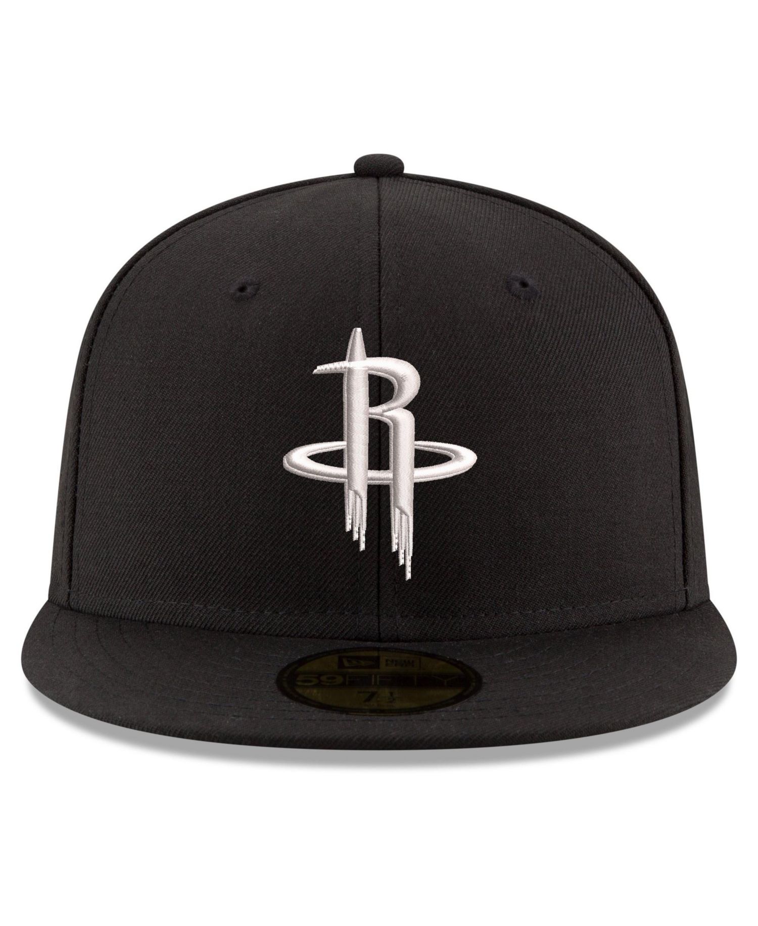 Men's Black Houston Rockets 59FIFTY Fitted Hat