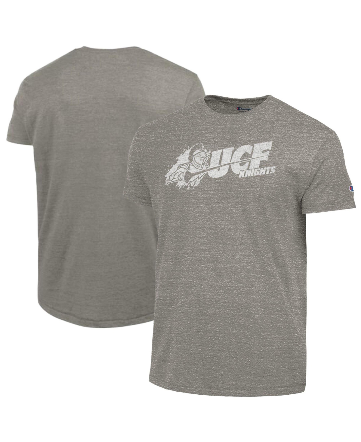 Champion Men's Charcoal Ucf Knights Vintage Triumph Tri-Blend T-Shirt