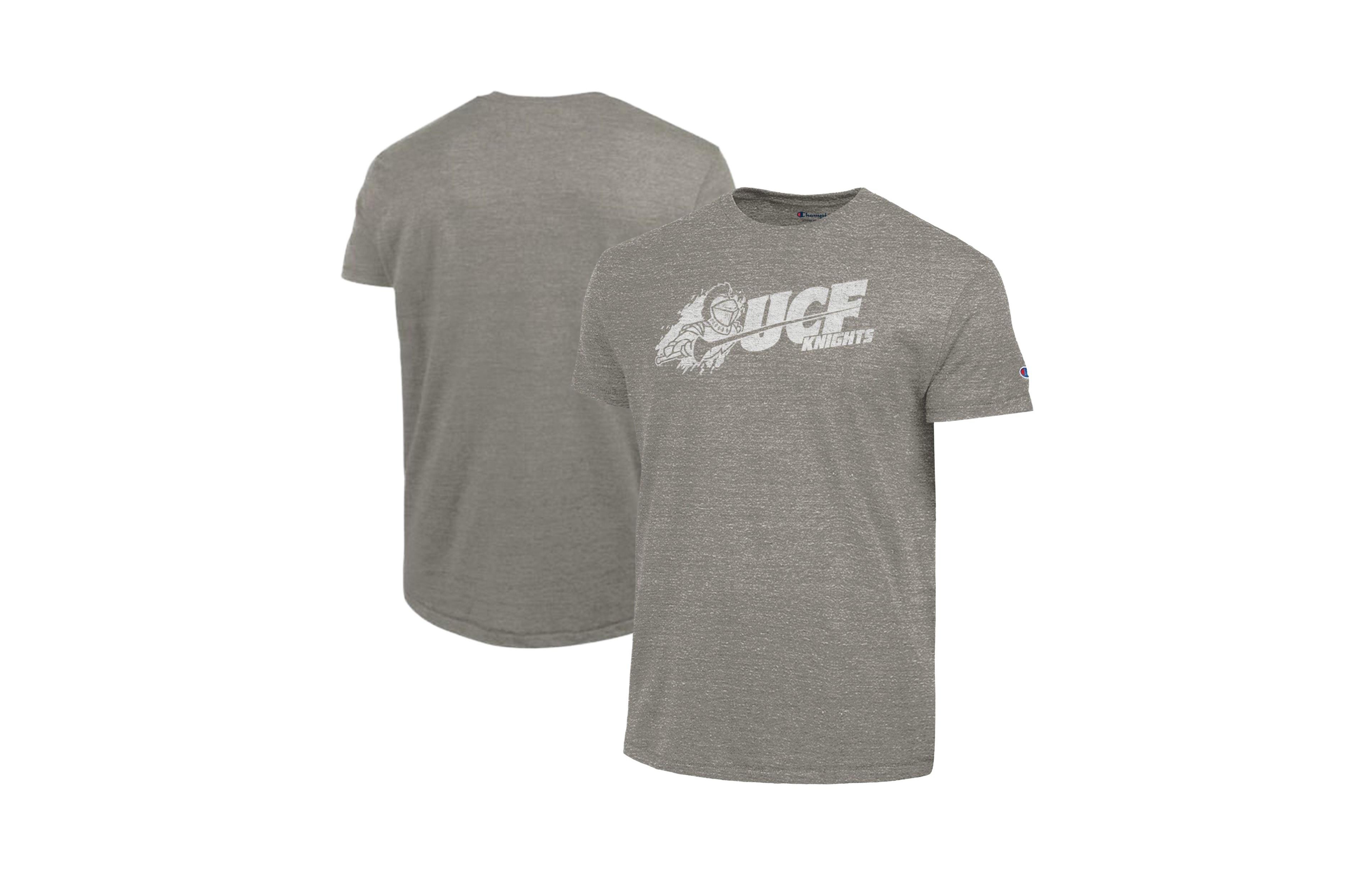 Champion Men's Charcoal Ucf Knights Vintage Triumph Tri-Blend T-Shirt