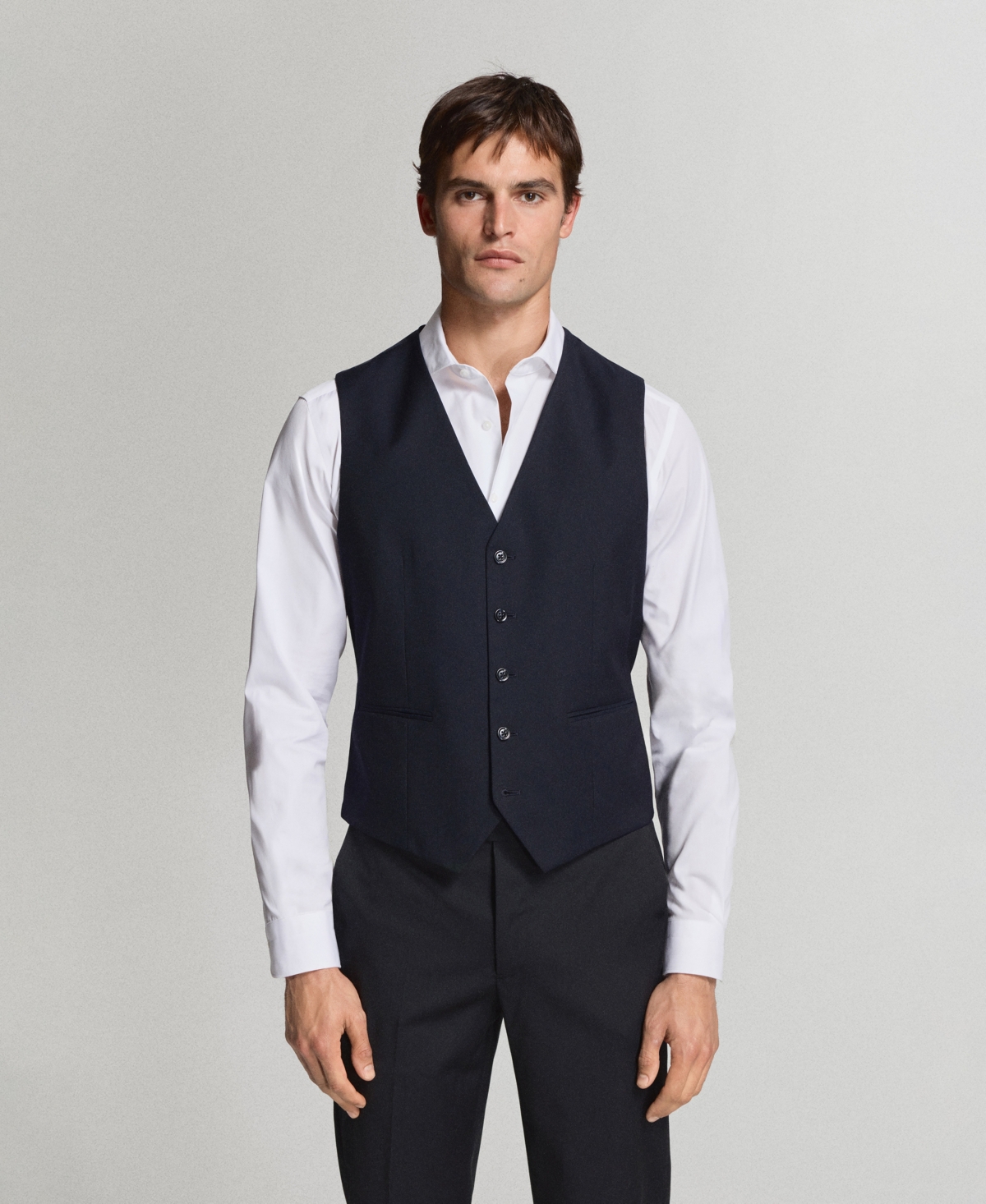 Mango Men's Milan Slim-Fit Suit Vest