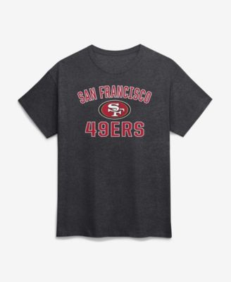 Men's Charcoal San Francisco 49ers Cotton Victory Arch T-Shirt