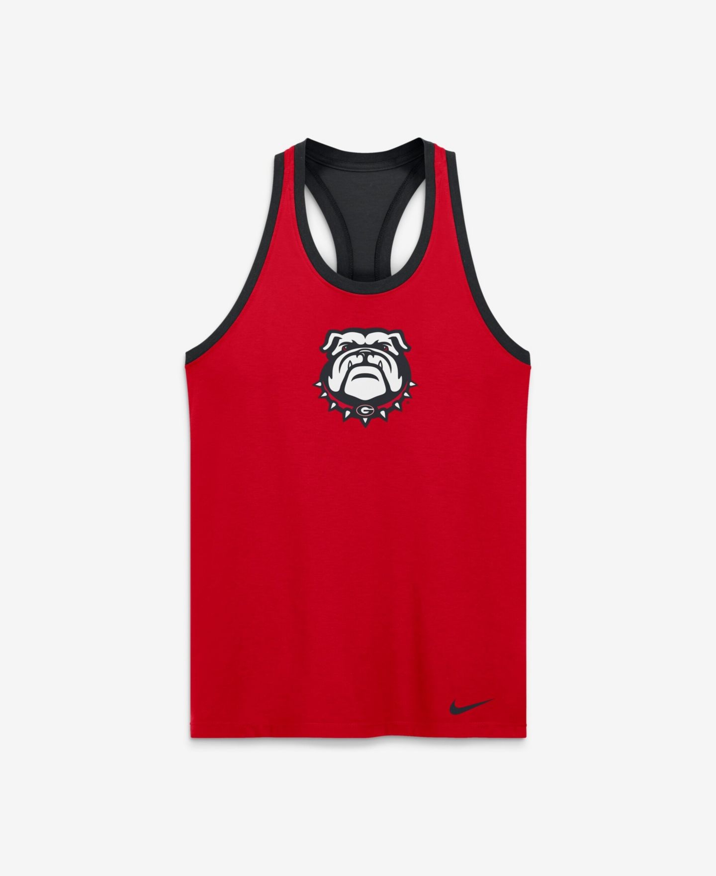 Женский топ Nike Red Georgia Bulldogs Racerback — фото 2