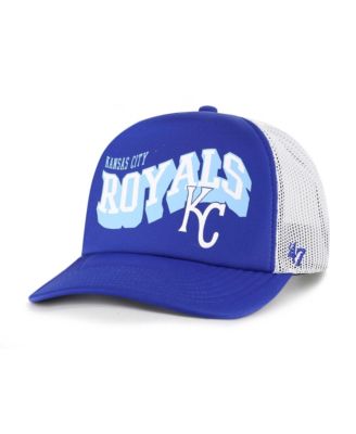 47 Brand Men's Royal Kansas City Royals Meander Foam Trucker Snapback Hat