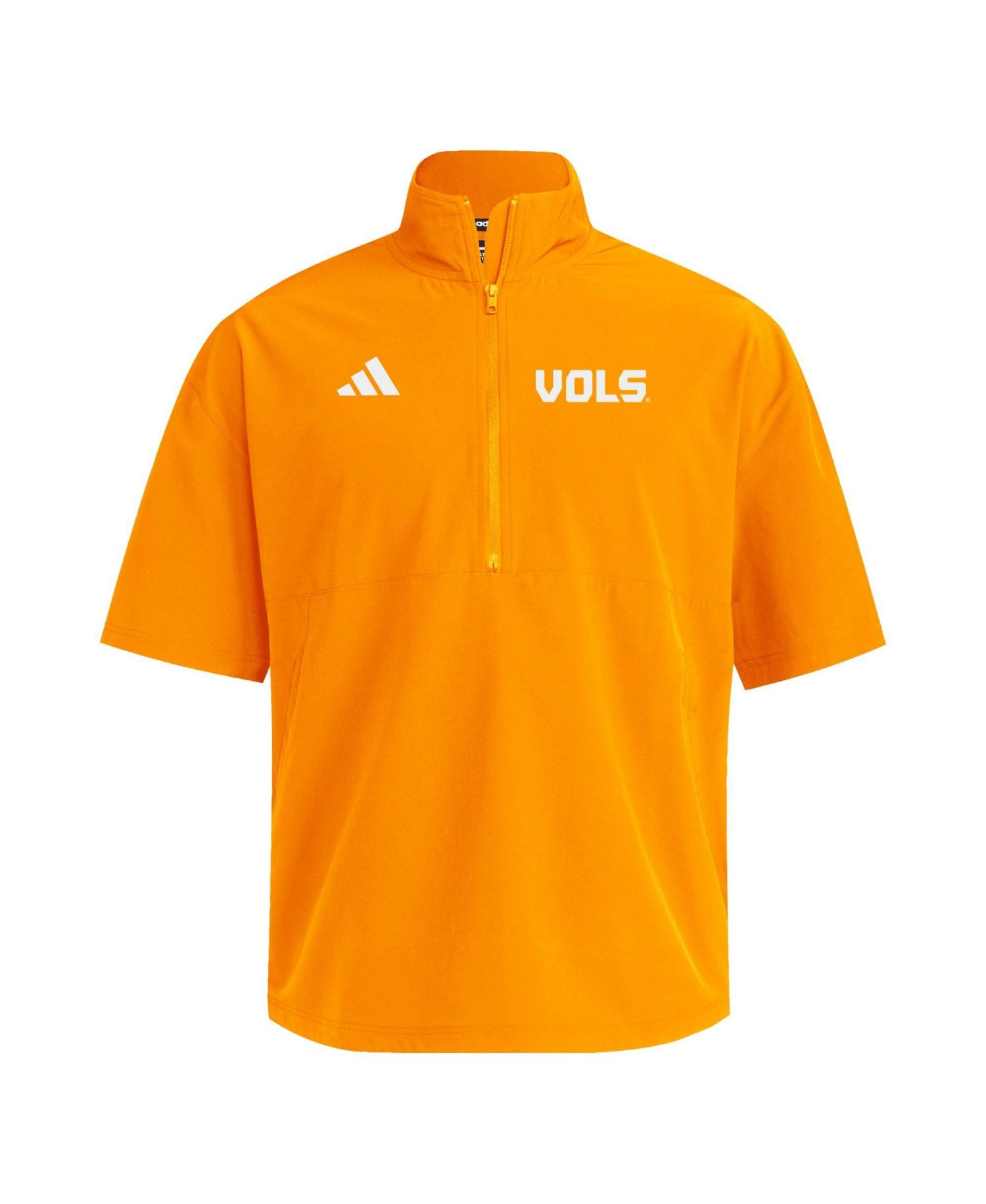 Men's Tennessee Orange Tennessee Volunteers Woven Quarter-Zip Short Sleeve Pullover