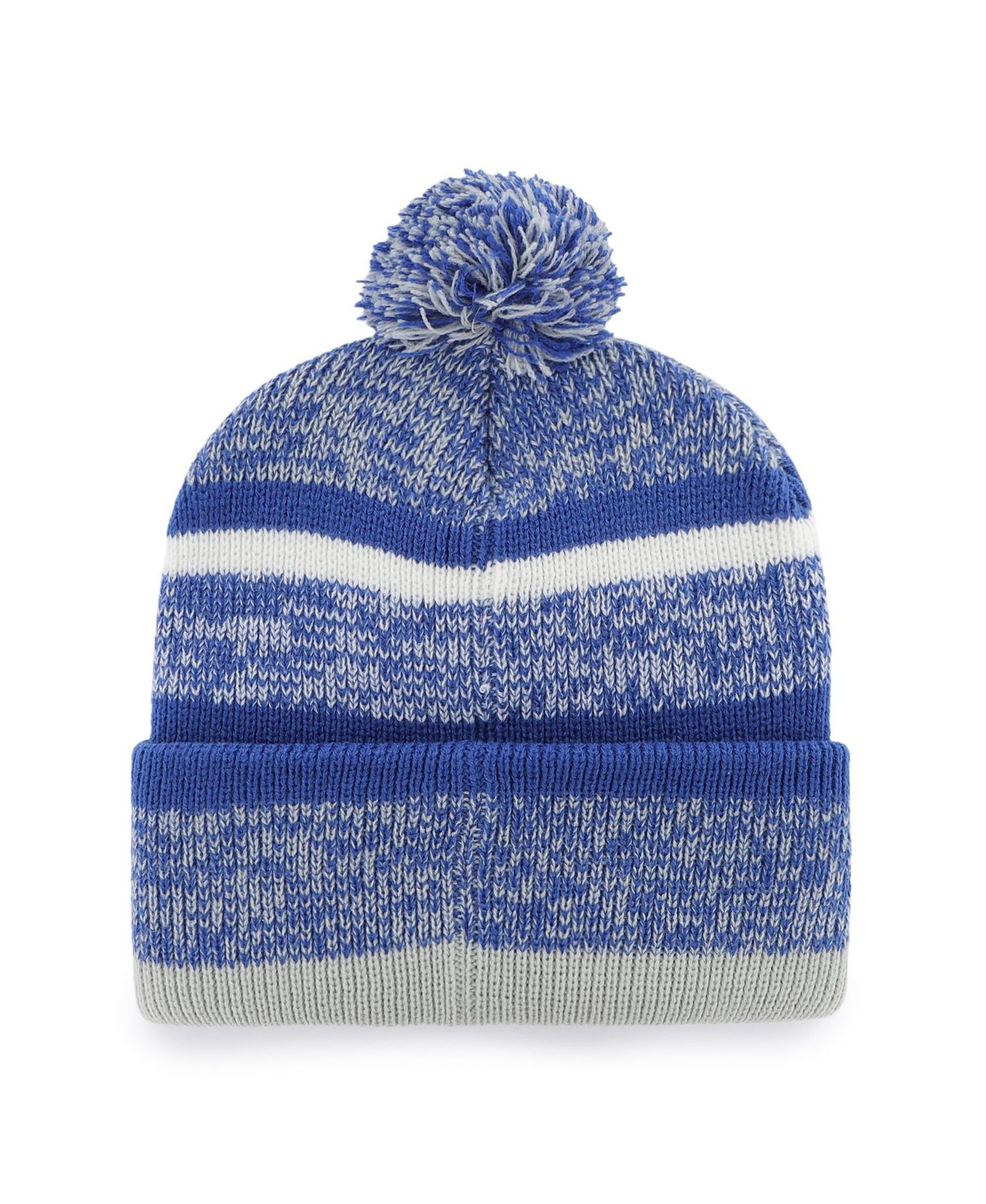 Men's Royal Indianapolis Colts Northward Cuffed Knit Hat with Pom