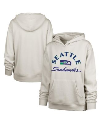 Women's Seattle Seahawks Whirlwind Naomi Graphic Dropped-Shoulder Hoodie