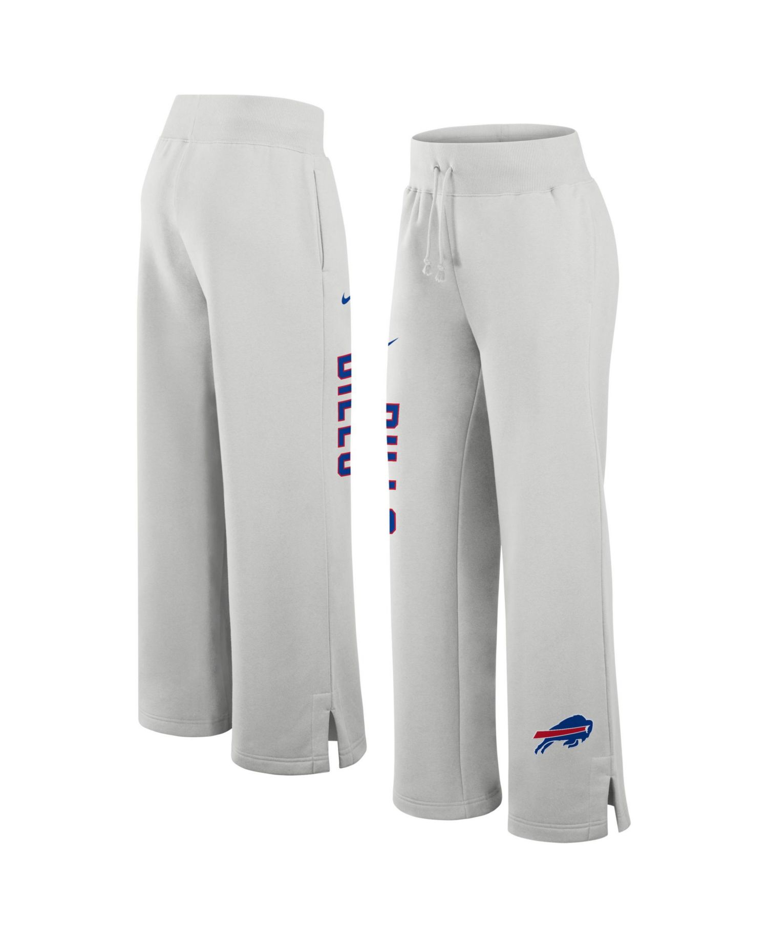Women's Gray Buffalo Bills Primetime Phoenix Fleece Wide-Leg Sweatpants