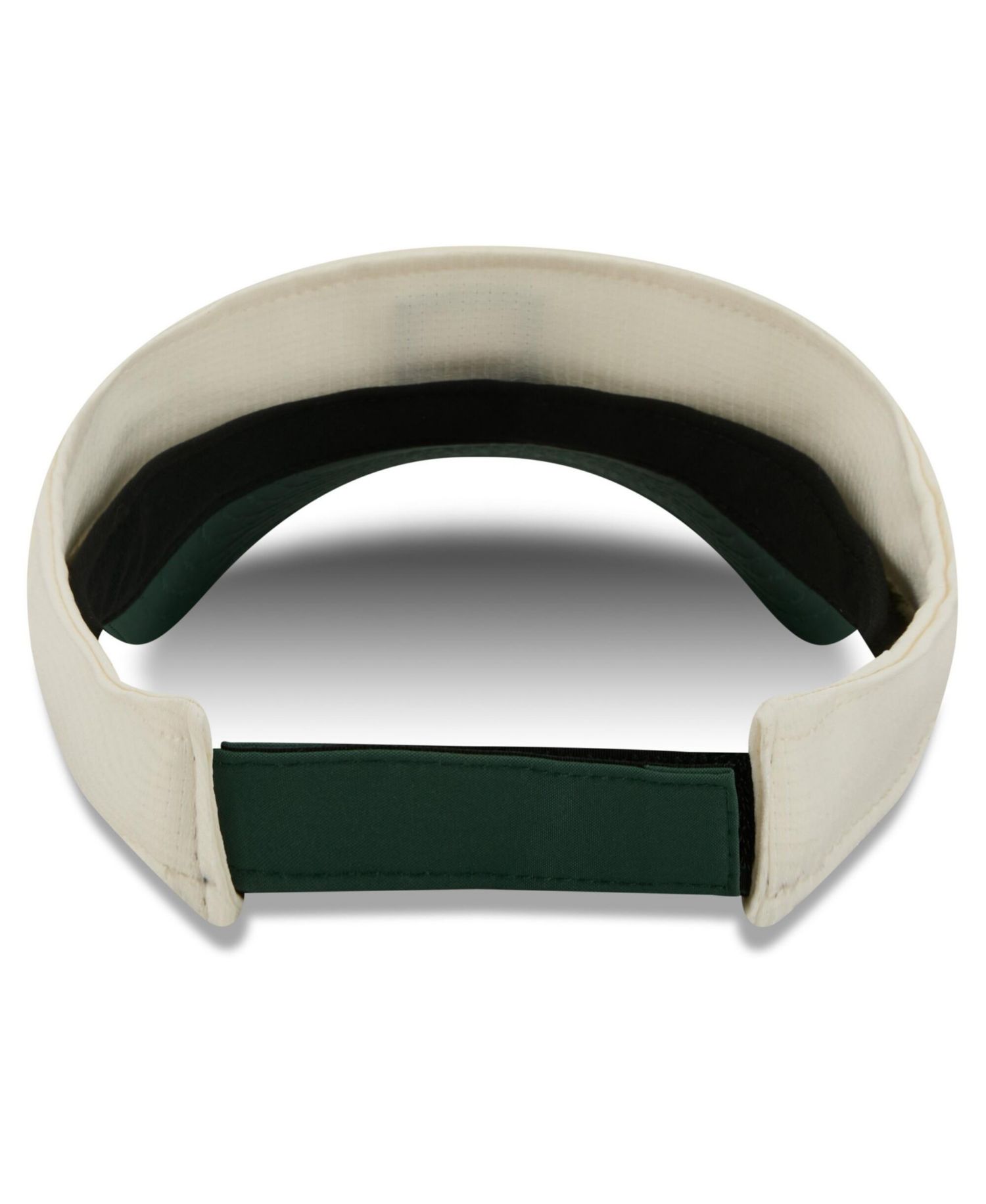 Men's Cream/Green Green Bay Packers 2026 NFL Training Camp Adjustable Visor