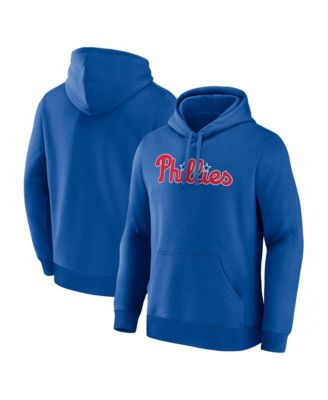Men's Royal Philadelphia Phillies Wordmark Hoodie