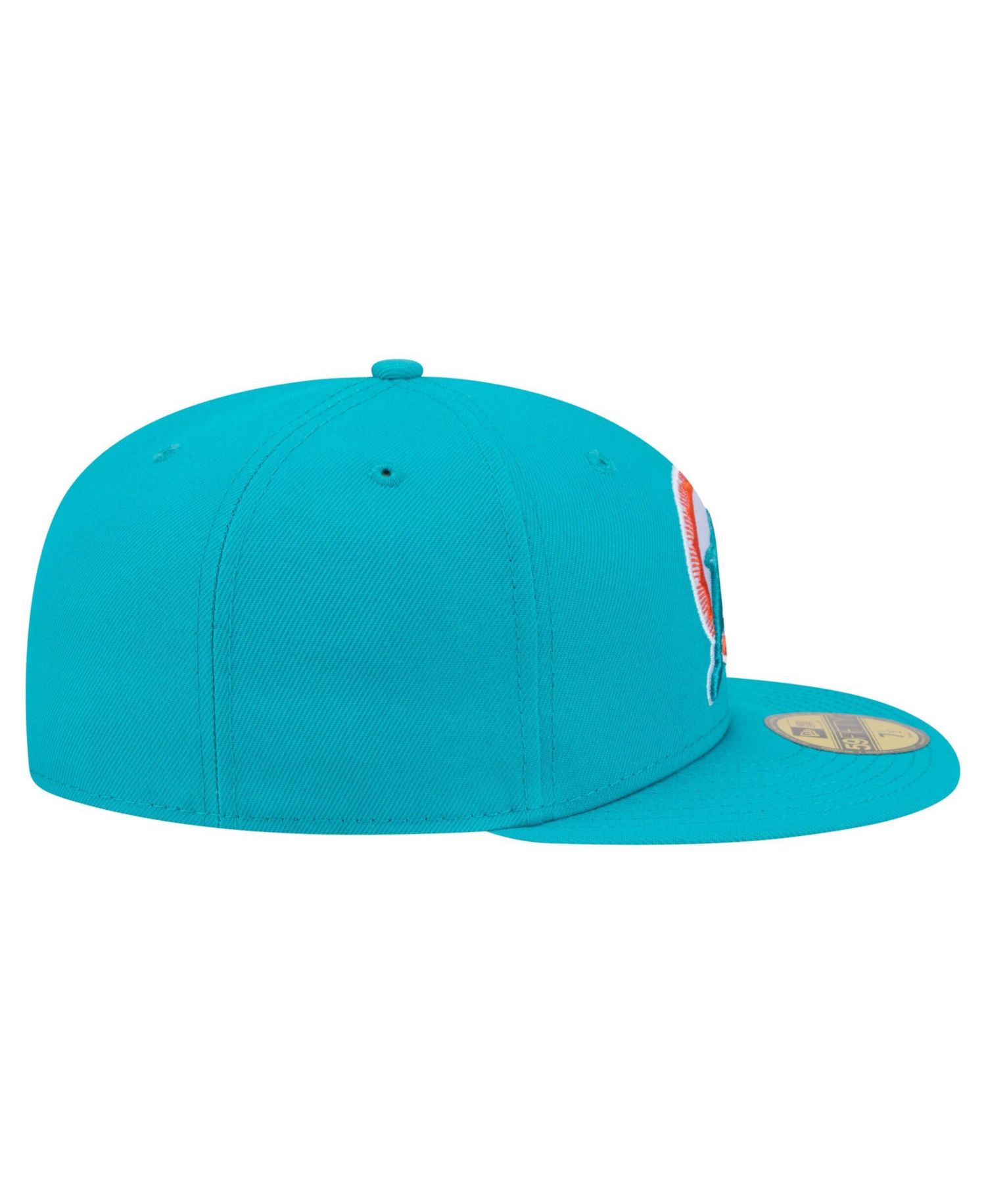 Men's Aqua Miami Dolphins 59FIFTY Fitted Hat