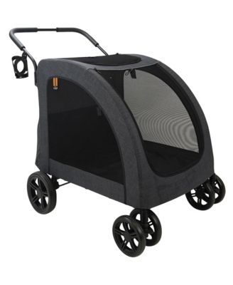Chester Raincover Pet Stroller - Melange